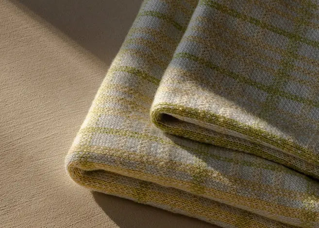 HUMDAKIN Strikket Køkkenhåndklæde Organic Textiles 242 Frosty Mist